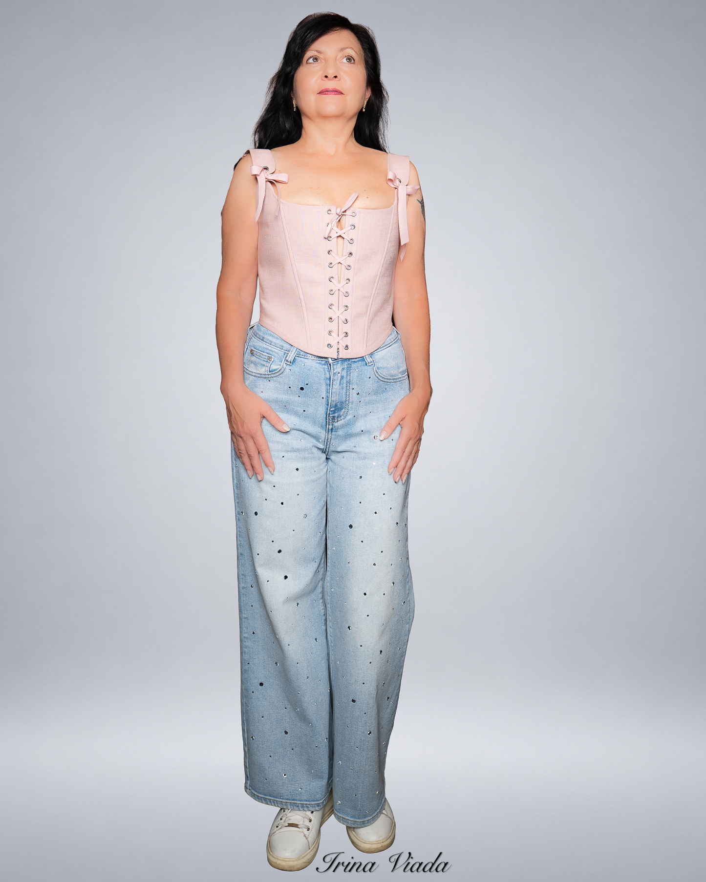 Corset Top Pink