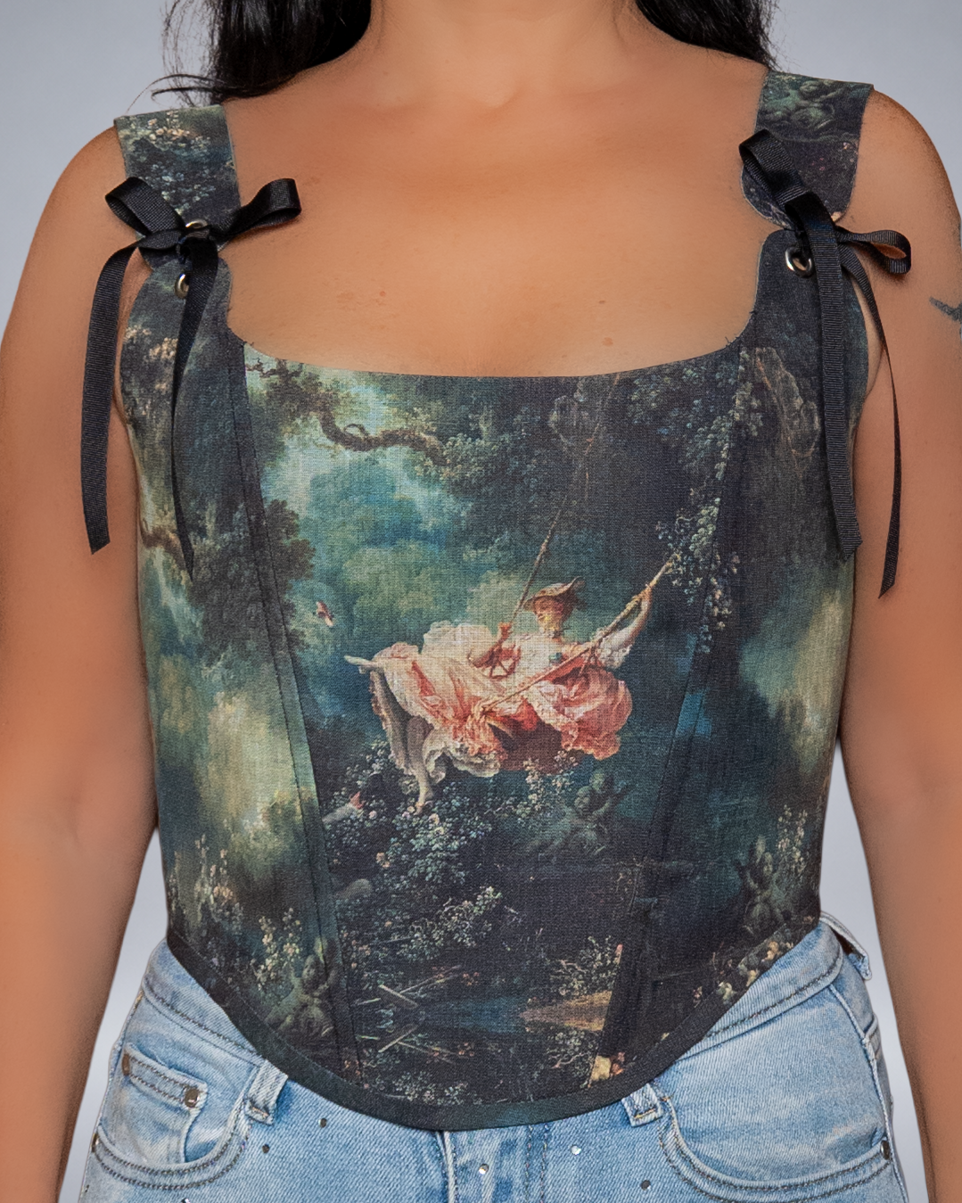 Fragonard The Swing Linen Corset