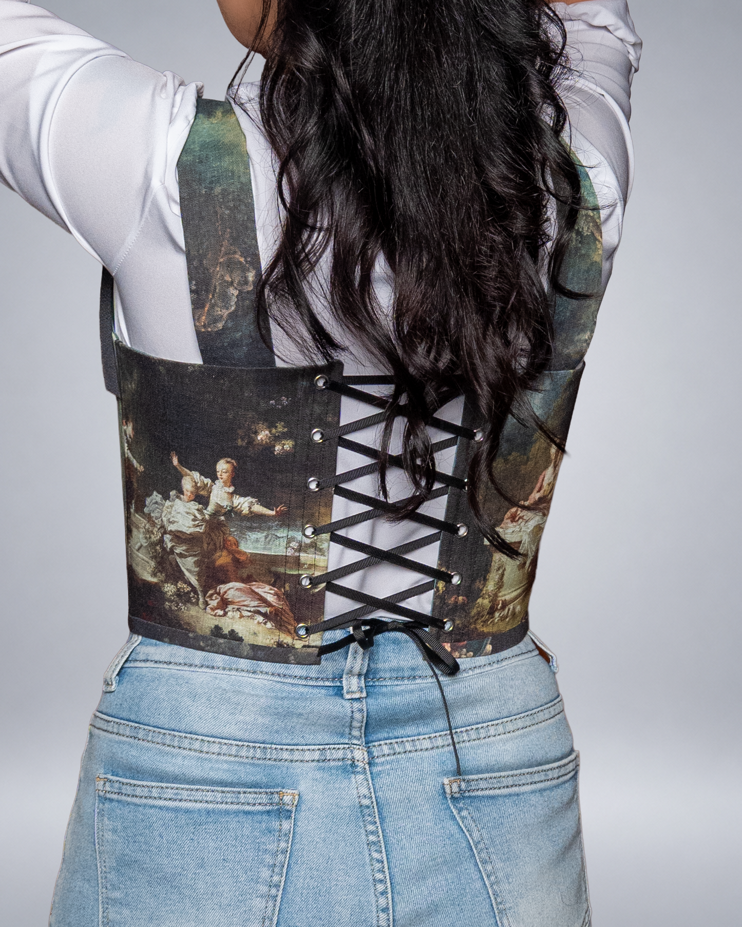 Fragonard The Swing Linen Corset