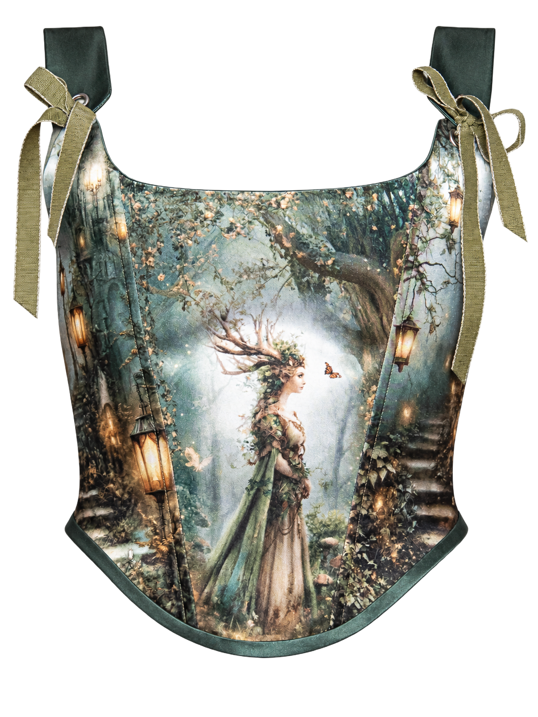 Enchanted Forest Fairy Corset Top
