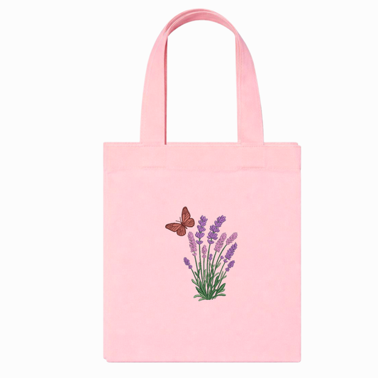 Canvas-Shopper mit Blumenstickerei – Tote Bag mit Gänseblümchen, handgefertigt in Italien